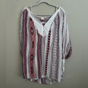 Roxy boho long sleeve dress